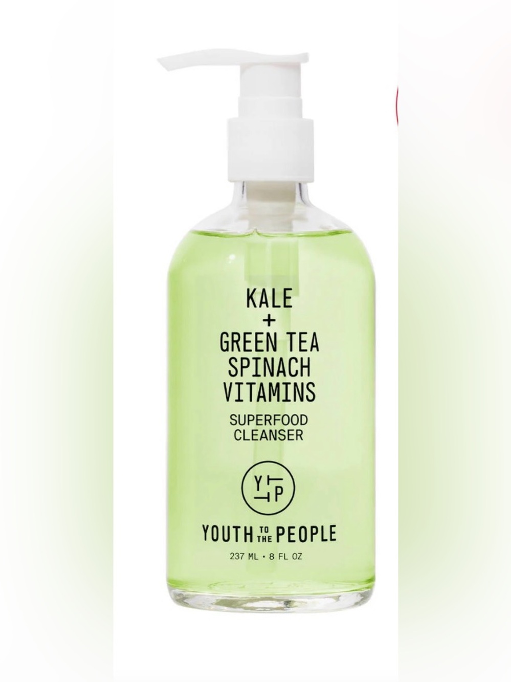 Youth To The People Kale + Green Tea Superfood Cleanser 8 oz